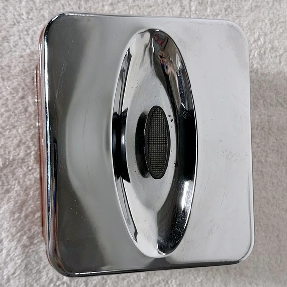 Vintage Brentwood Brown Painted Metal Small Tea Canister With Lid - Picture 2 of 10